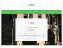 Tablet Screenshot of owana.org